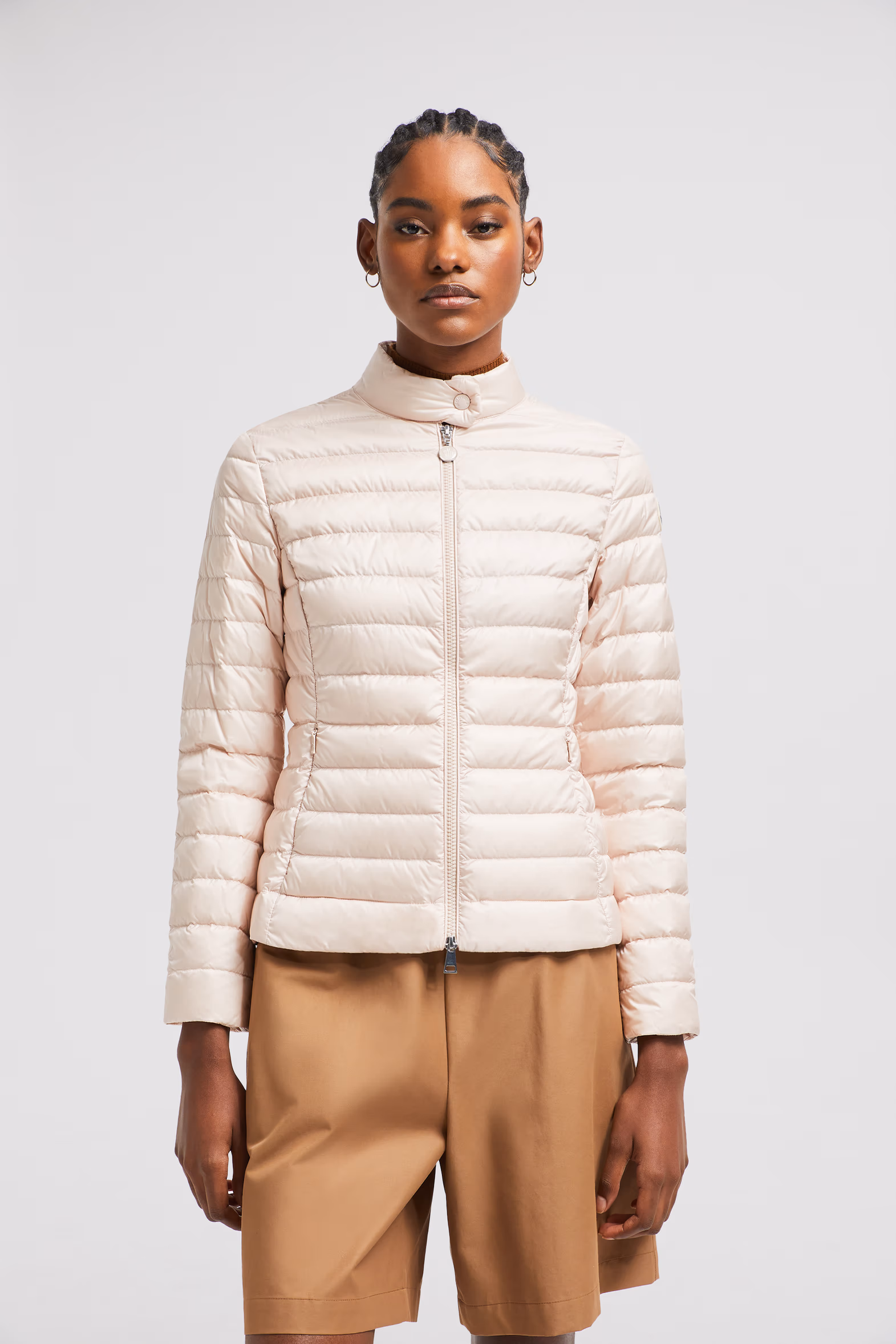 Igelle Short Down Jacket Women Light Pink Moncler 3